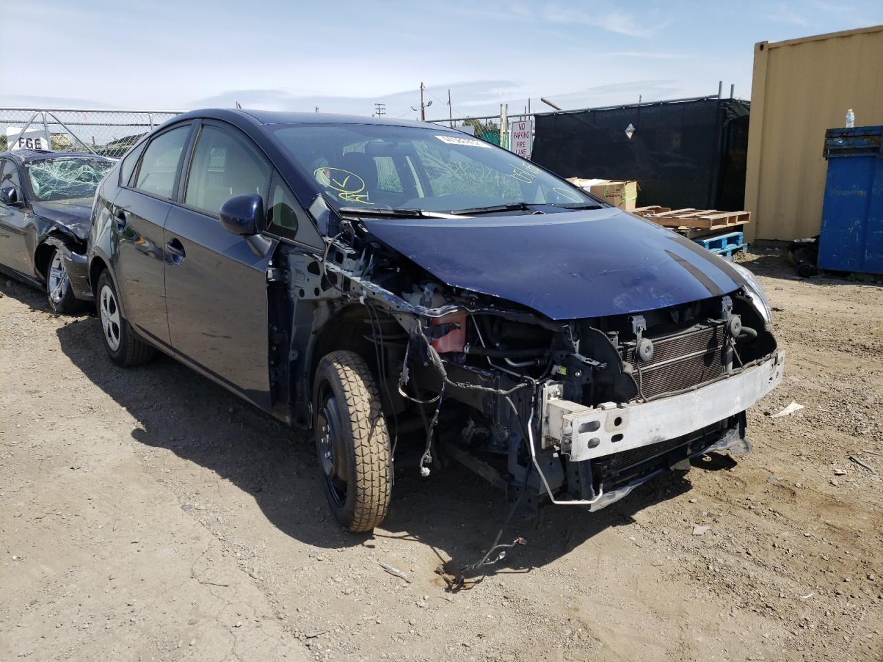 Photo 1 from auction – 2013 TOYOTA PRIUS with VIN JTDKN3DU1D1615780