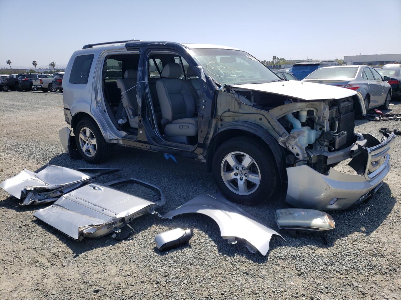 Photo 9 from auction – 2011 HONDA PILOT EXL with VIN 5FNYF3H57BB022553