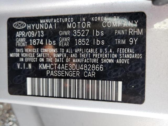 Photo 10 from auction – 2013 HYUNDAI ACCENT GLS with VIN KMHCT4AE3DU482866