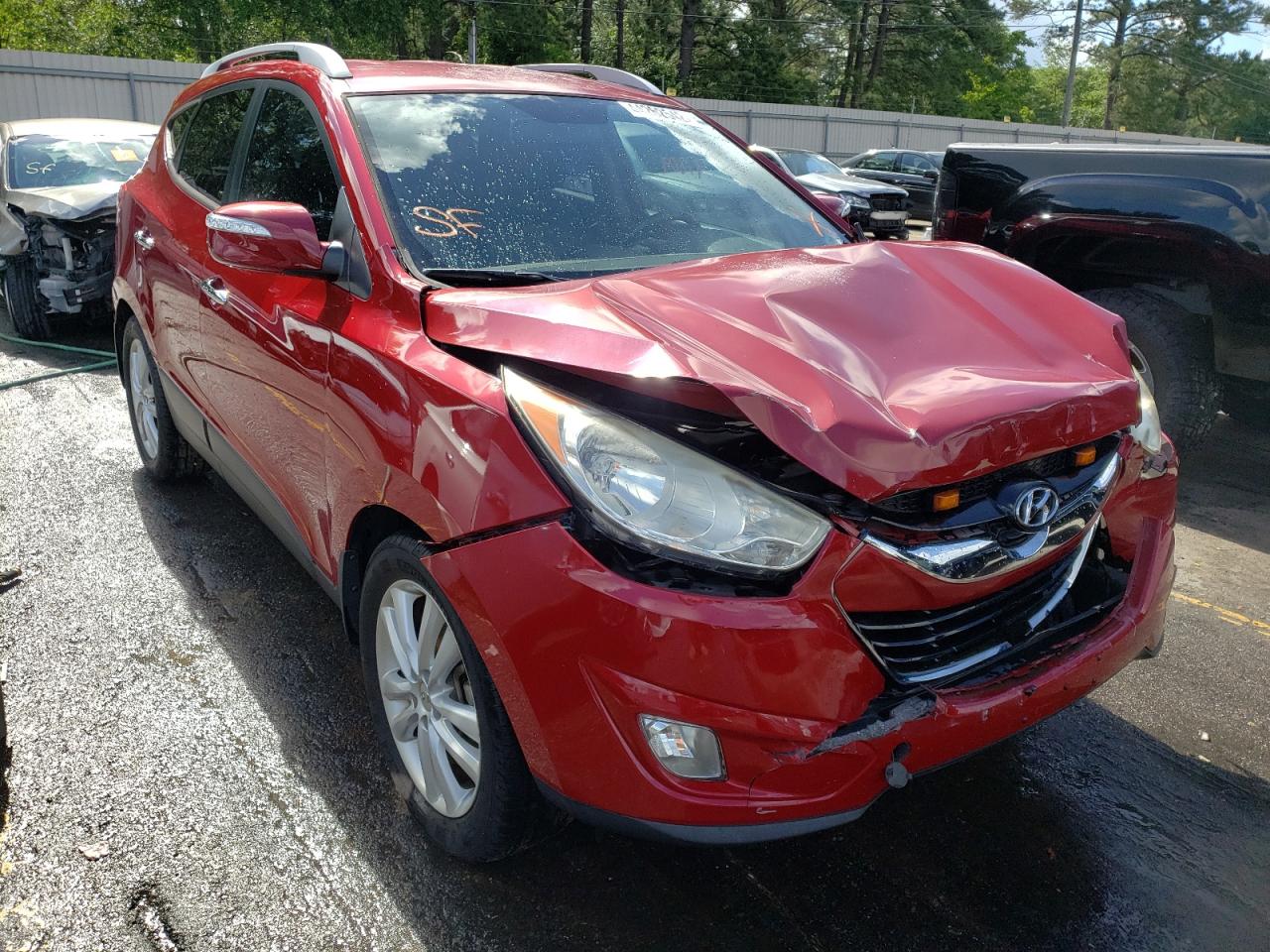 Photo 1 from auction – 2011 HYUNDAI TUCSON GLS with VIN KM8JUCAC7BU171659