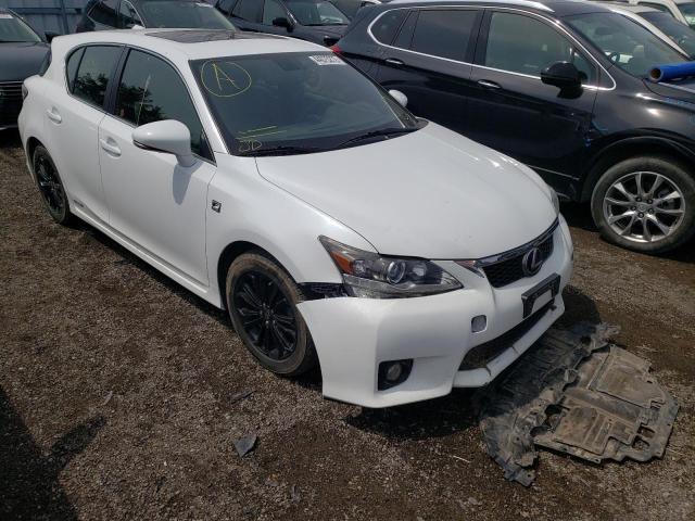 LEXUS CT 200 2013 with VIN JTHKD5BH5D2155729 - Photo from auction