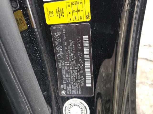 Photo 10 from auction – 2010 BMW 128 with VIN WBAUP9C58AVF49572