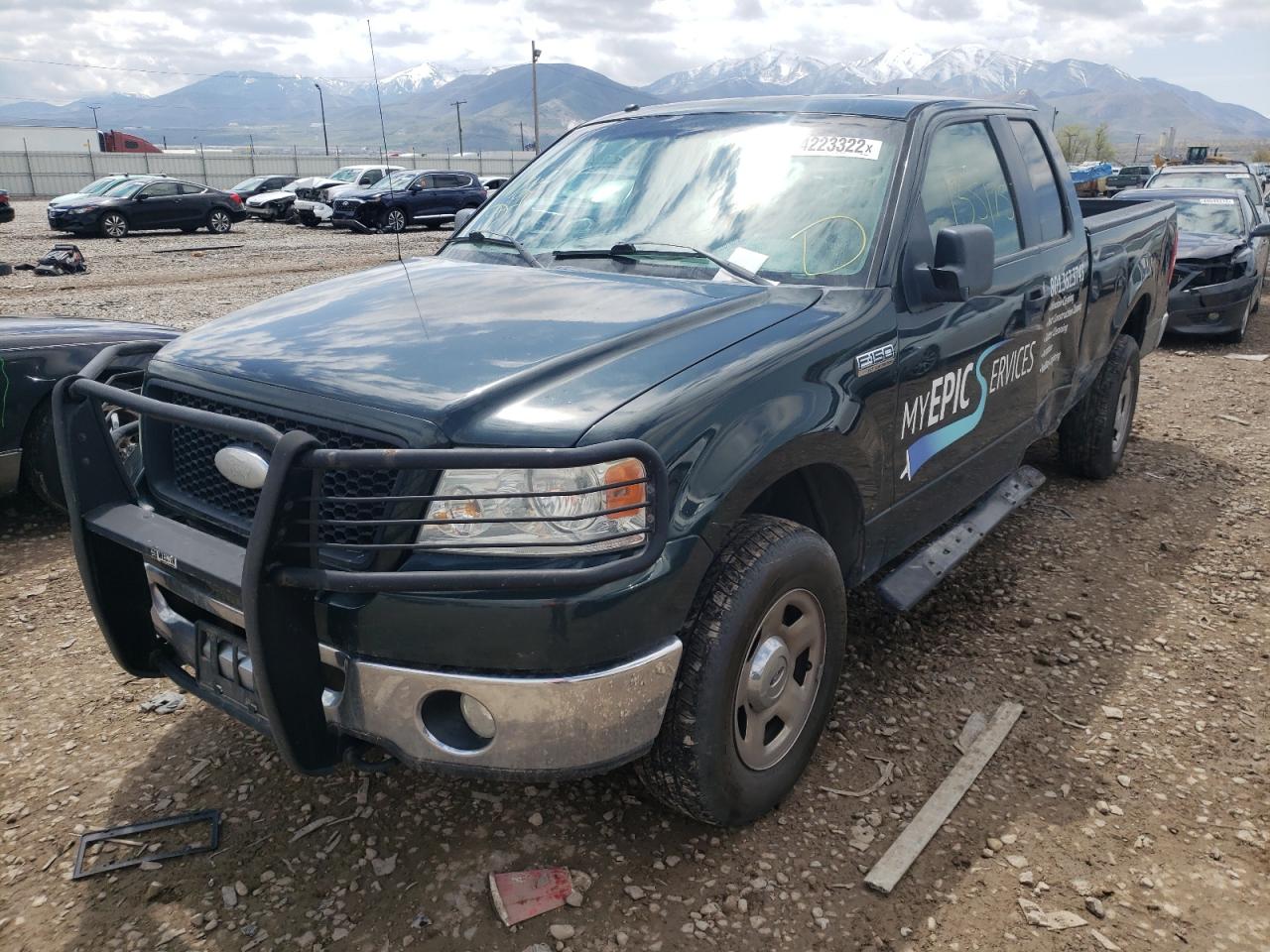 Photo 2 from auction – 2006 FORD F150 with VIN 1FTPX14V56KD30283