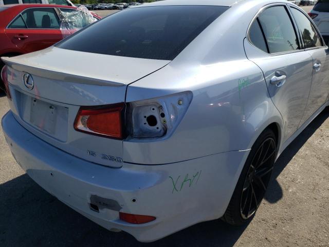 Photo 9 from auction – 2011 LEXUS IS 250 with VIN JTHBF5C26B5140544