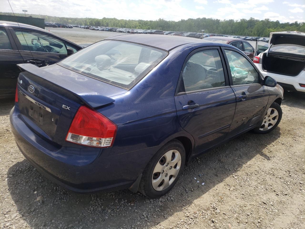 Photo 4 from auction – 2008 KIA SPECTRA EX with VIN KNAFE121485548389