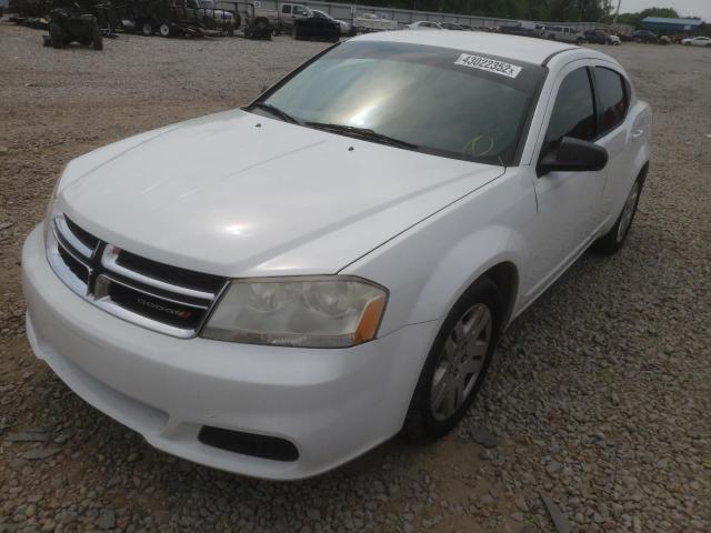 Photo 2 from auction – 2013 DODGE AVENGER SE with VIN 1C3CDZAB0DN591062