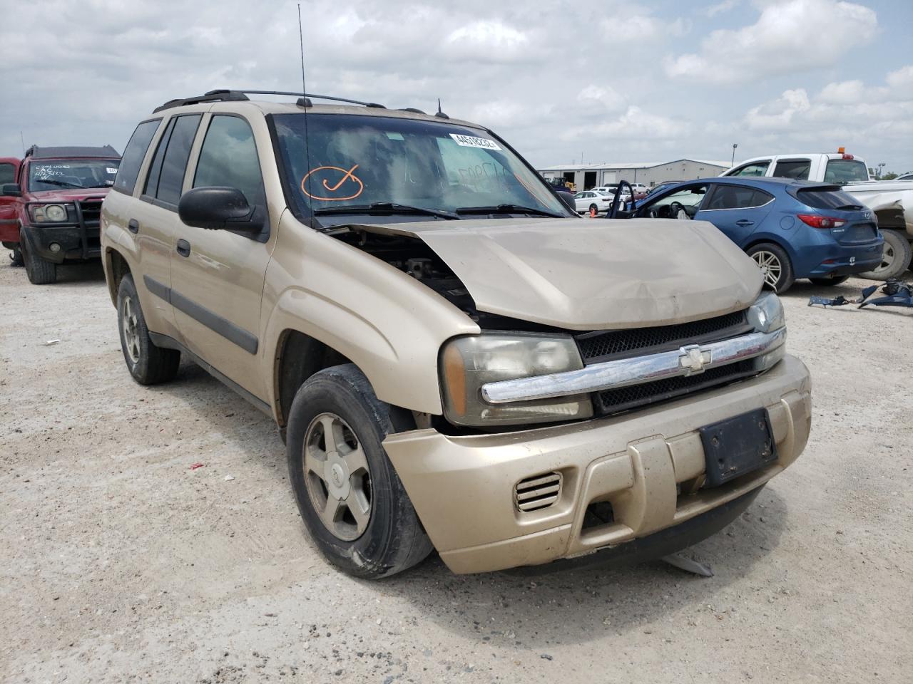CHEVROLET TRAILBLAZE 2005 with VIN 1GNDS13S152357205 - Photo from auction