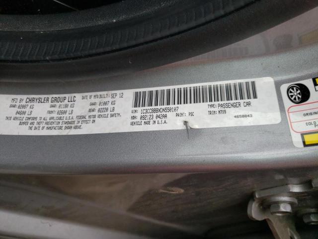 Photo 10 from auction – 2013 CHRYSLER 200 TOURIN with VIN 1C3CCBBBXDN550107