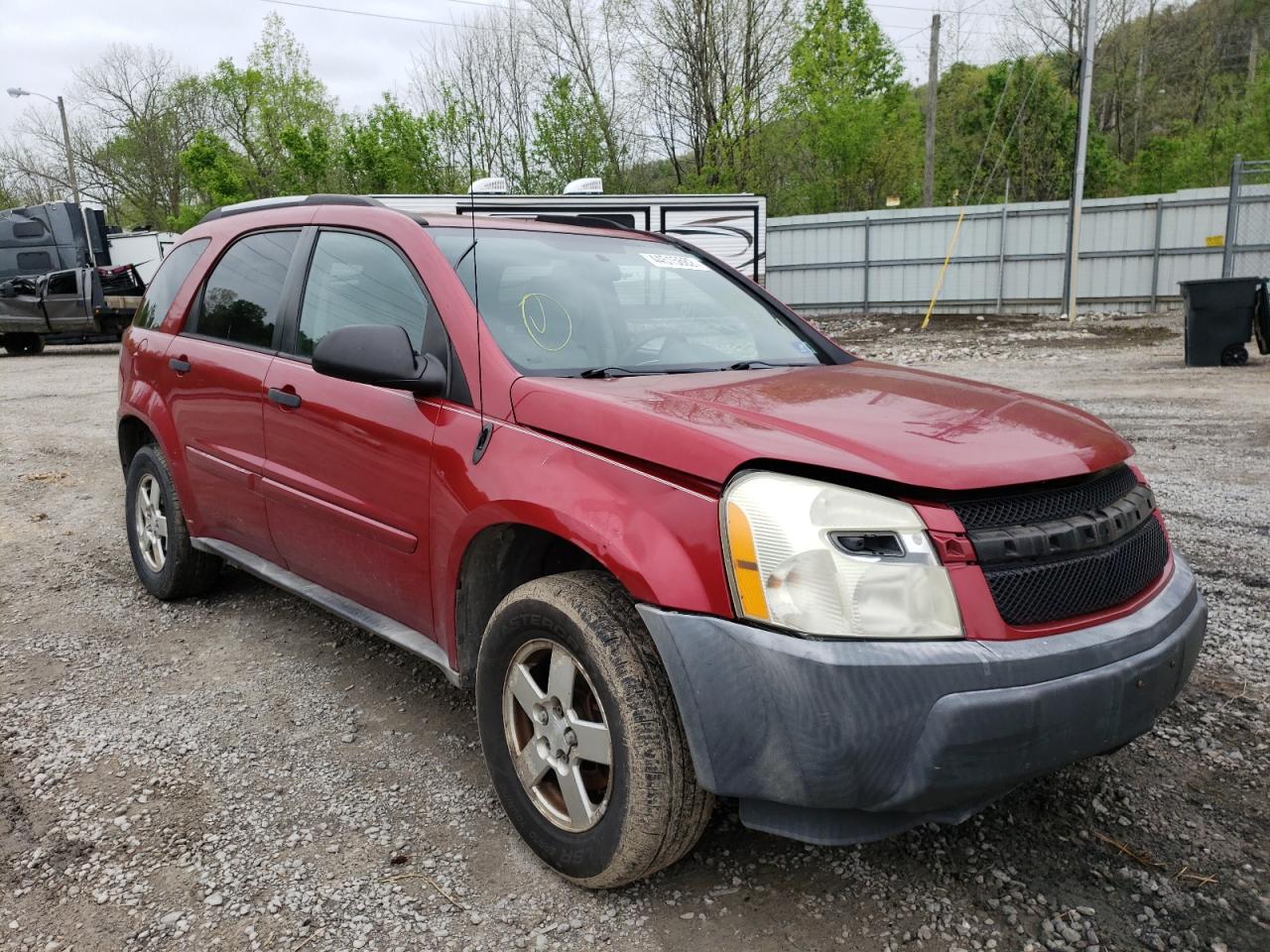 CHEVROLET EQUINOX LS 2005 with VIN 2CNDL23F956117400 - Photo from auction