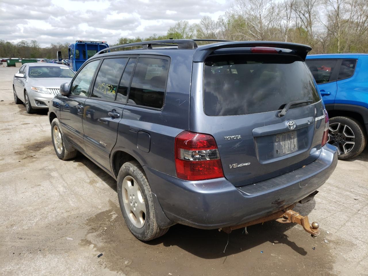 Photo 3 from auction – 2007 TOYOTA HIGHLANDER with VIN JTEEP21A570230787