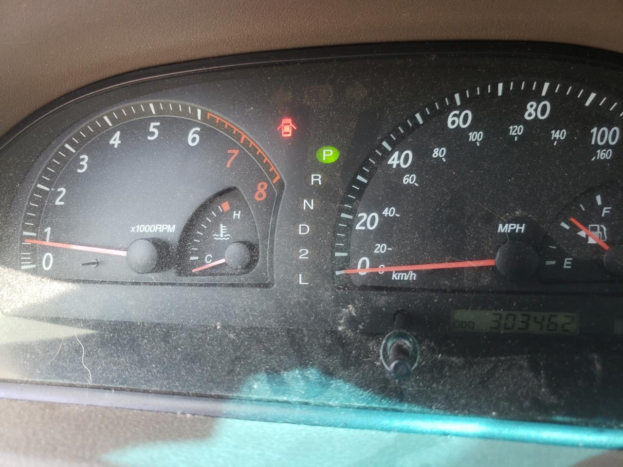 Photo 8 from auction – 2002 TOYOTA CAMRY LE with VIN 4T1BF32K92U519045