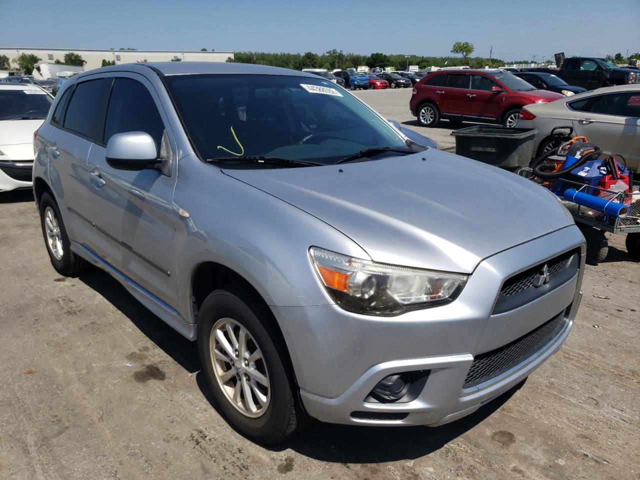 MITSUBISHI OUTLANDER 2011 with VIN JA4AP3AUXBZ012006 - Photo from auction