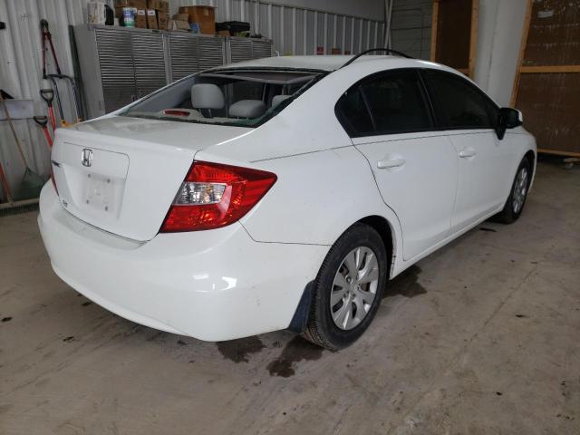 Photo 4 from auction – 2012 HONDA CIVIC LX with VIN 2HGFB2F53CH333667