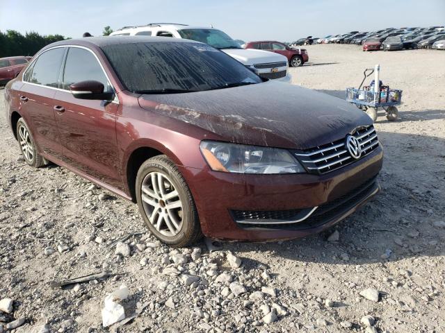 VOLKSWAGEN PASSAT SE 2014 with VIN 1VWBN7A38EC001735 - Photo from auction