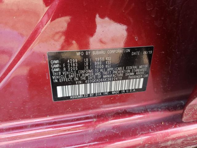 Photo 10 from auction – 2019 SUBARU IMPREZA PR with VIN 4S3GKAD66K3622410