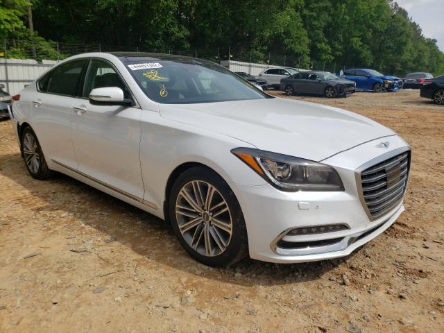 Photo 1 from auction – 2018 GENESIS G80 BASE with VIN KMHGN4JE6JU248857