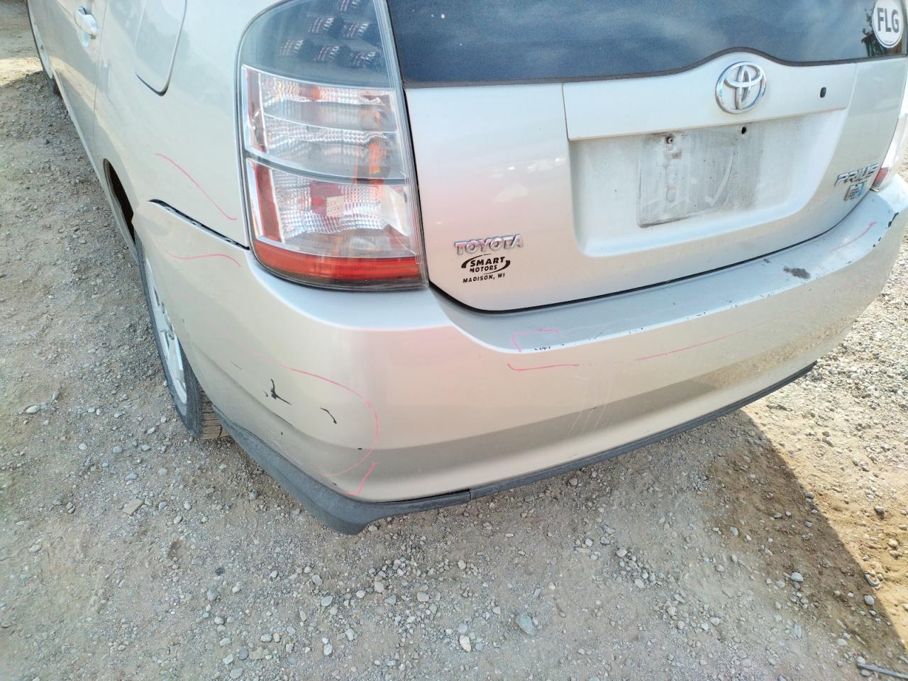 Photo 9 from auction – 2005 TOYOTA PRIUS with VIN JTDKB20U553013642