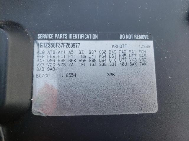 Photo 10 from auction – 2007 CHEVROLET MALIBU LS with VIN 1G1ZS58F37F263977