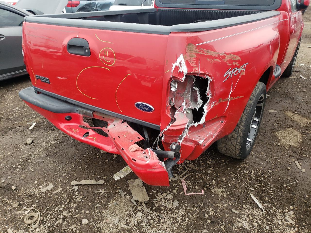 Foto 9 de la subasta – 2002 FORD F150 con VIN 1FTRF07W92KC80380