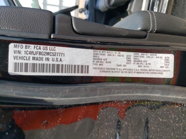 Photo 10 from auction – 2021 JEEP GRAND CHER with VIN 1C4RJFBG2MC527771