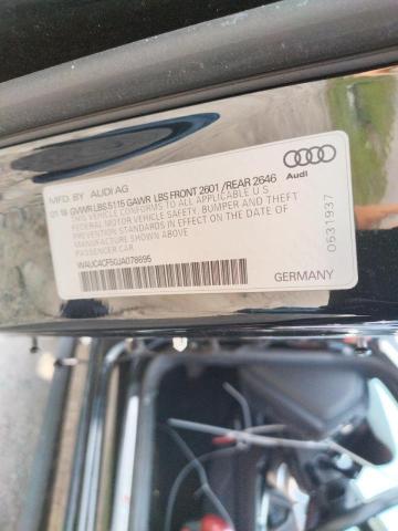 Photo 10 from auction – 2018 AUDI S5 PRESTIG with VIN WAUC4CF50JA078695