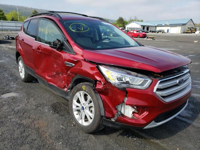 FORD ESCAPE SEL 2018 with VIN 1FMCU9HD2JUD33626 - Photo from auction