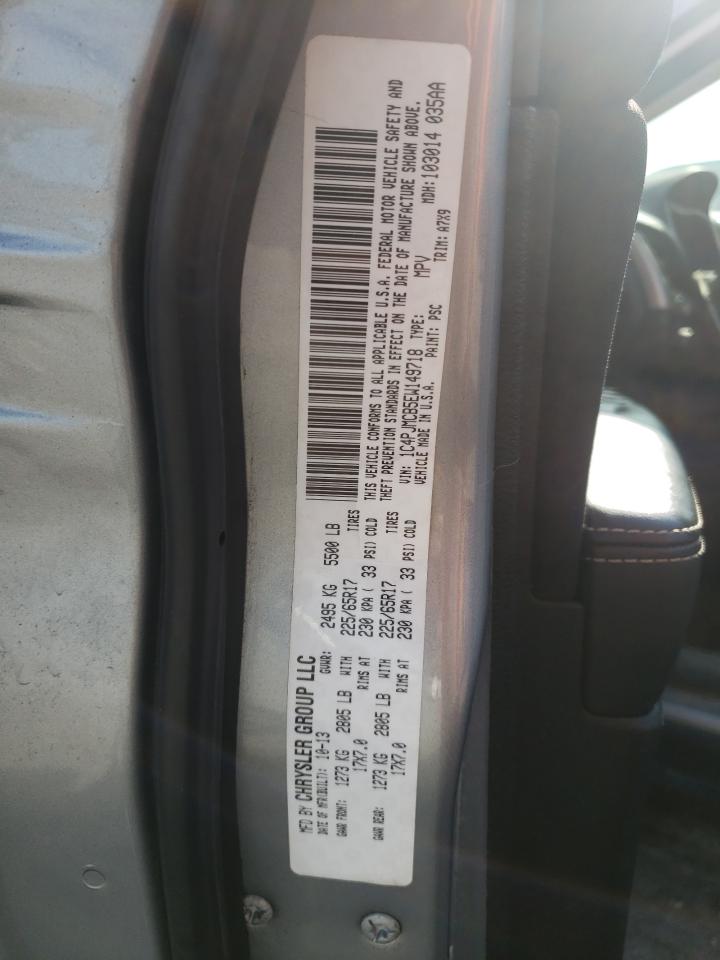Photo 10 from auction – 2014 JEEP CHEROKEE L with VIN 1C4PJMCB5EW149718
