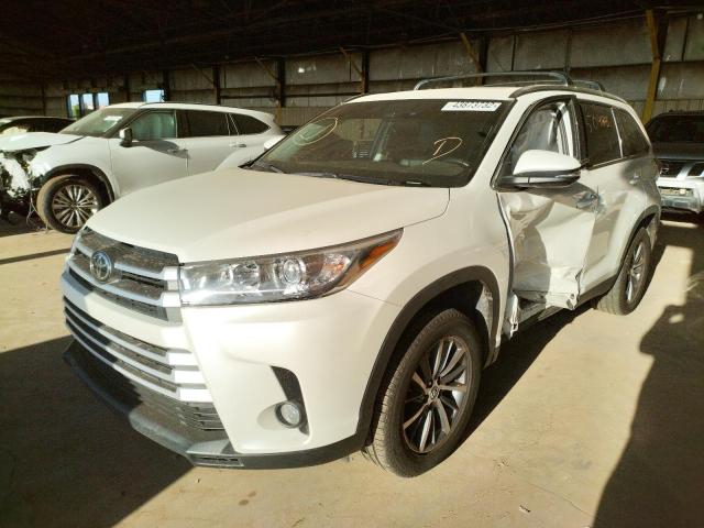 Photo 2 from auction – 2019 TOYOTA HIGHLANDER with VIN 5TDKZRFH4KS570924