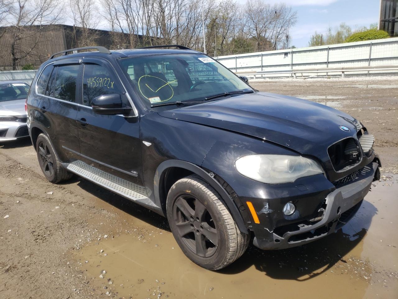 BMW X5 4.8I 2007 with VIN 5UXFE83537LZ39023 - Photo from auction
