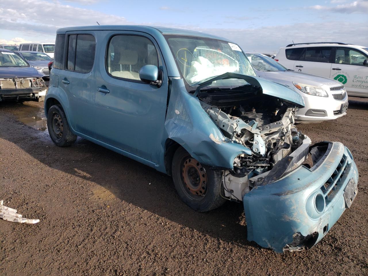 NISSAN CUBE BASE 2009 with VIN JN8AZ28R69T107935 - Photo from auction