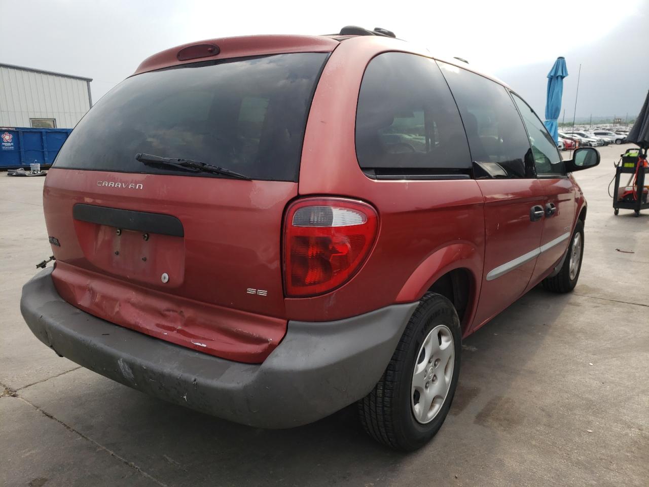 Photo 16 from auction – 2001 DODGE CARAVAN SE with VIN 1B8GP25G51B101094