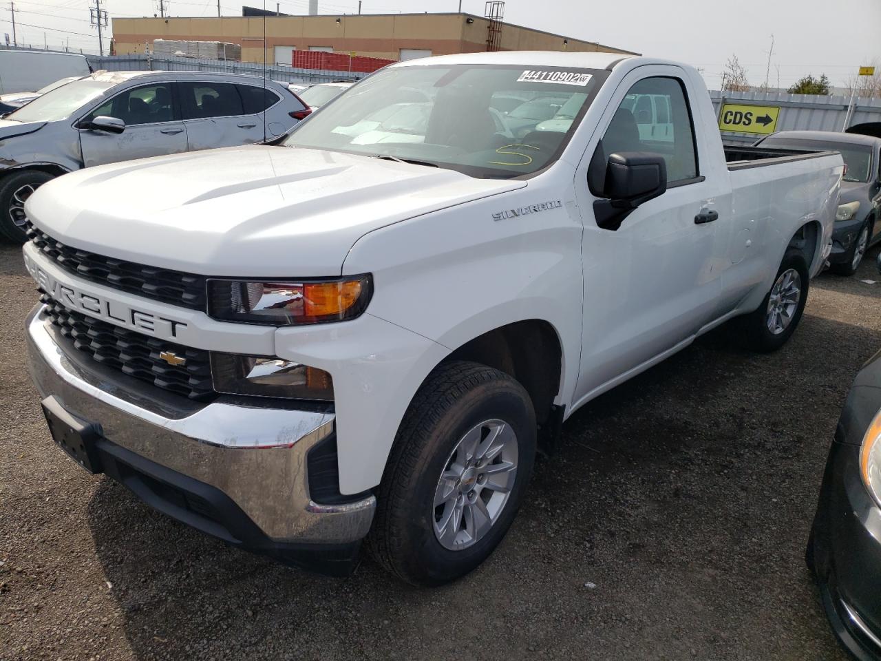 Photo 2 from auction – 2021 CHEVROLET SILVERADO with VIN 3GCNWAEF6MG324773