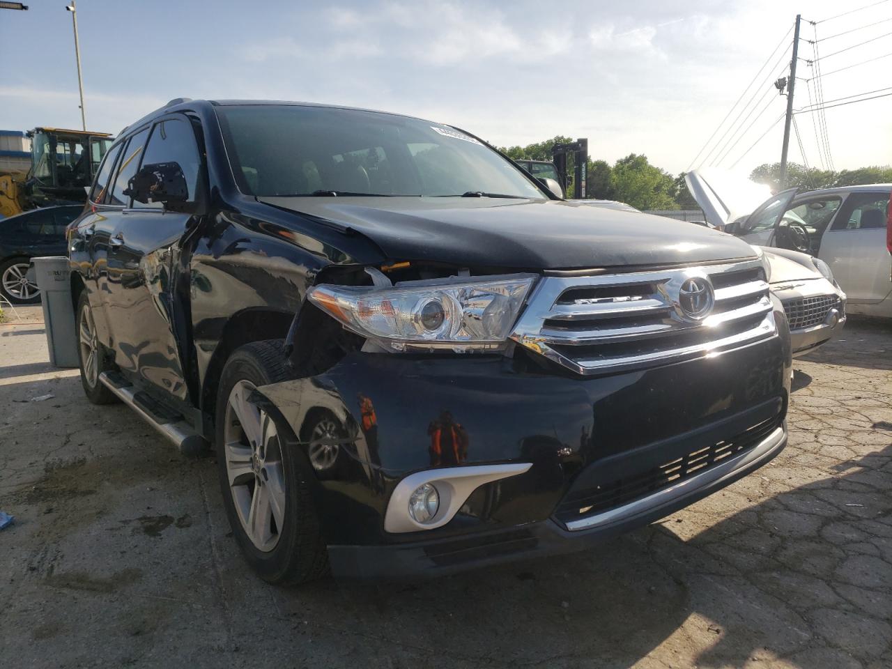 TOYOTA HIGHLANDER 2012 with VIN 5TDDK3EH6CS115988 - Photo from auction