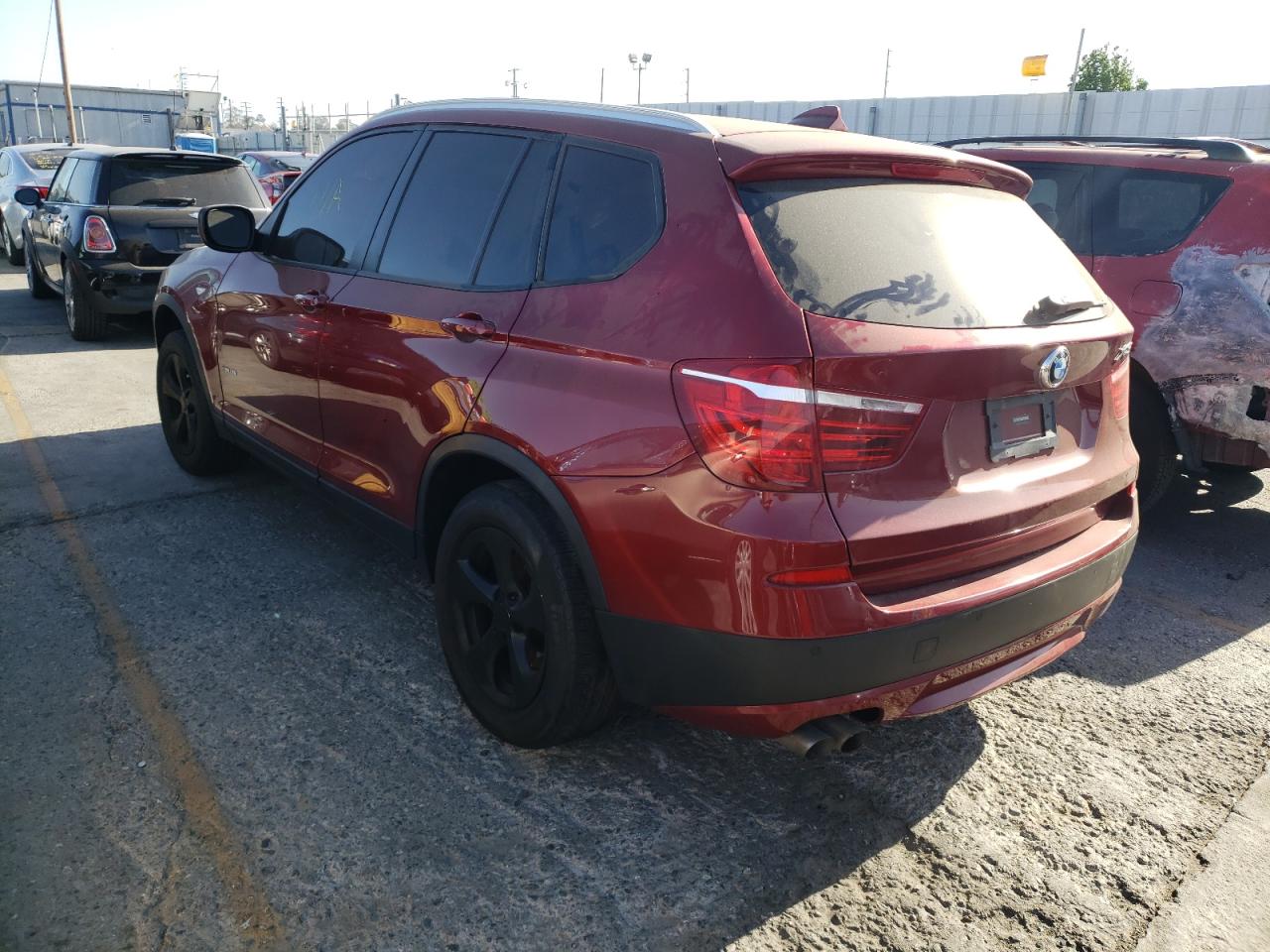 Photo 3 from auction – 2011 BMW X3 XDRIVE2 with VIN 5UXWX5C51BL702824
