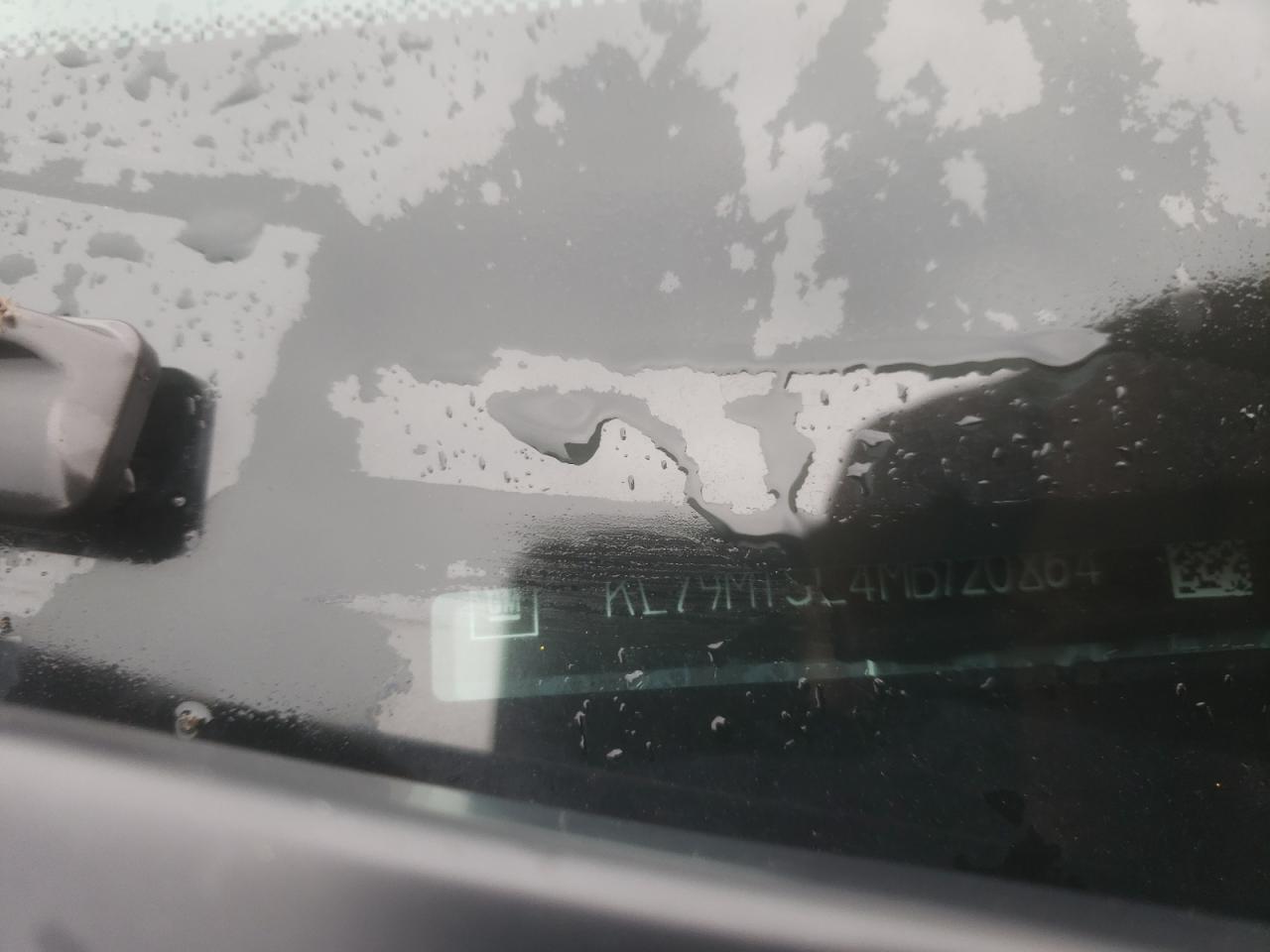 Photo 10 from auction – 2021 CHEVROLET TRAILBLAZE with VIN KL79MTSL4MB120864