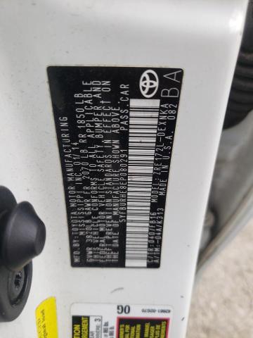 صورة رقم 10 من المزاد - 2014 TOYOTA COROLLA L مع VIN 5YFBURHE8EP080291
