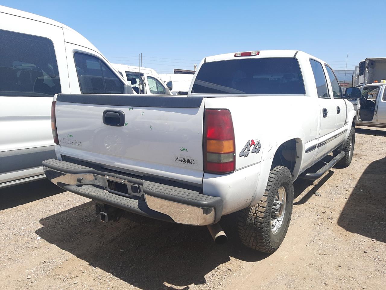 Photo 4 from auction – 2002 GMC SIERRA K25 with VIN 1GTHK23G92F194870