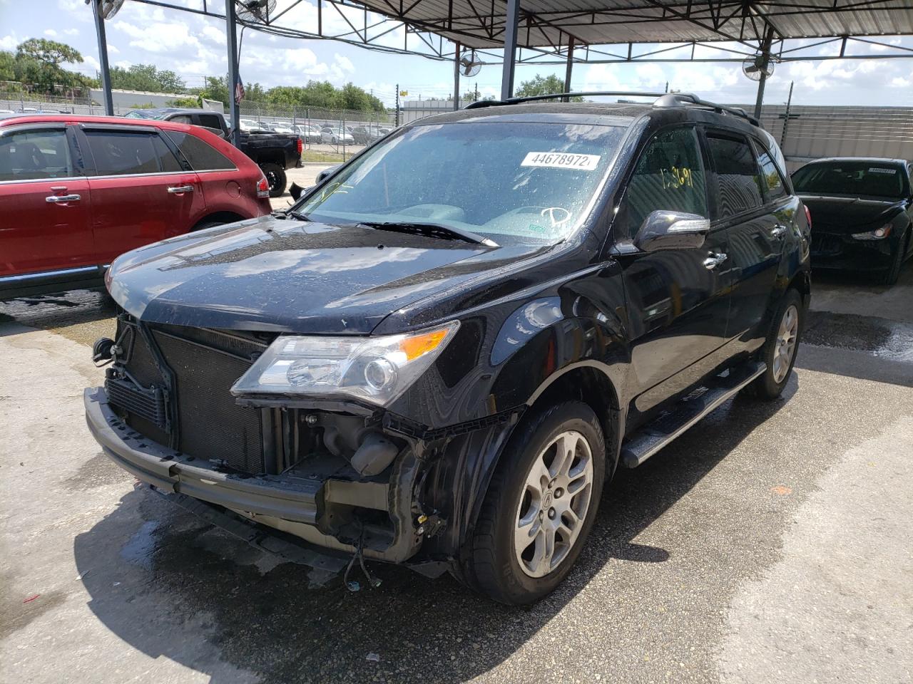 Photo 2 from auction – 2008 ACURA MDX TECHNO with VIN 2HNYD28678H555802