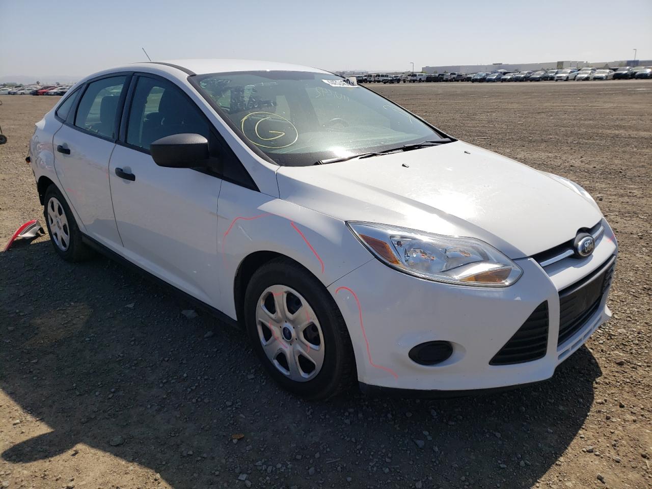 FORD FOCUS S 2012 with VIN 1FAHP3E24CL429550 - Photo from auction