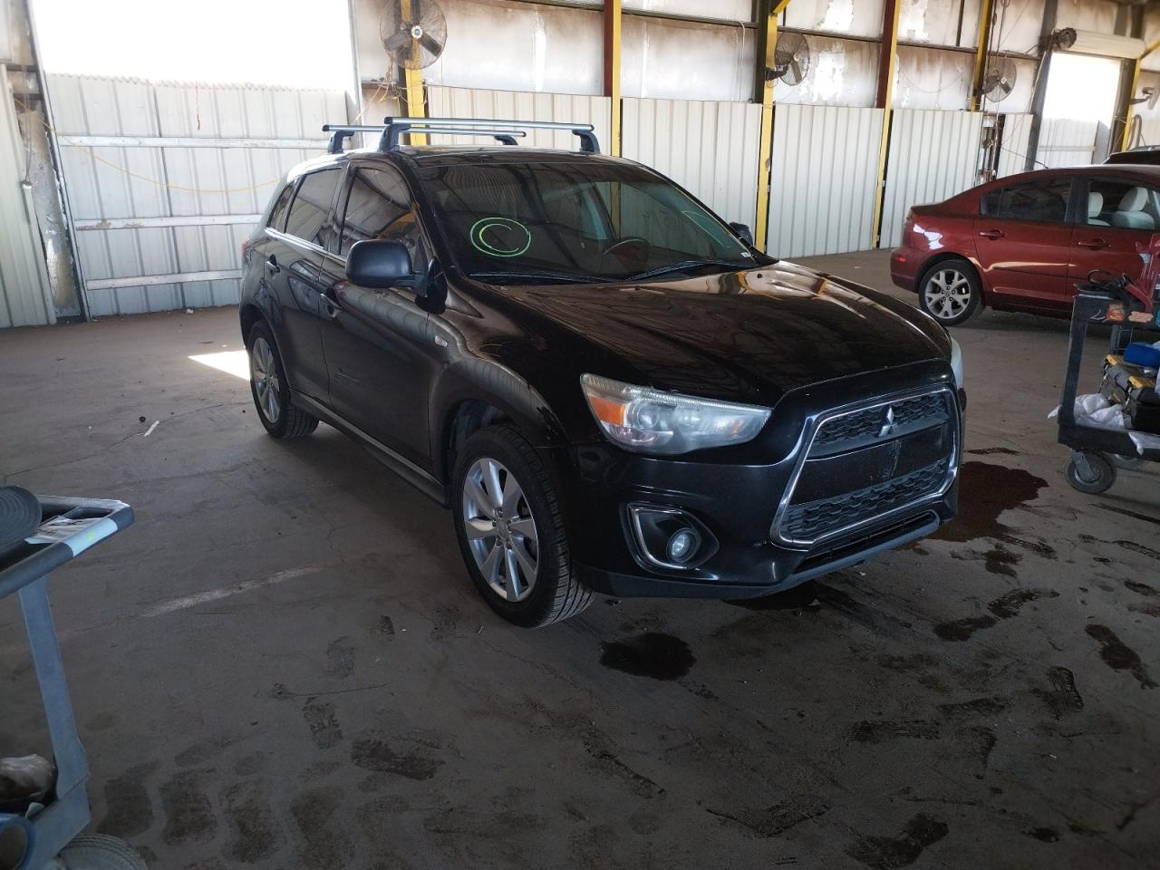 MITSUBISHI OUTLANDER 2014 with VIN 4A4AR4AU4EE022167 - Photo from auction