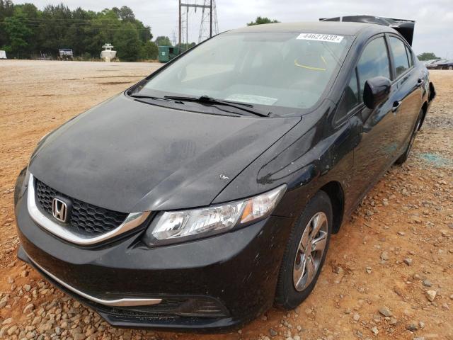 Photo 2 from auction – 2015 HONDA CIVIC LX with VIN 19XFB2F5XFE062993