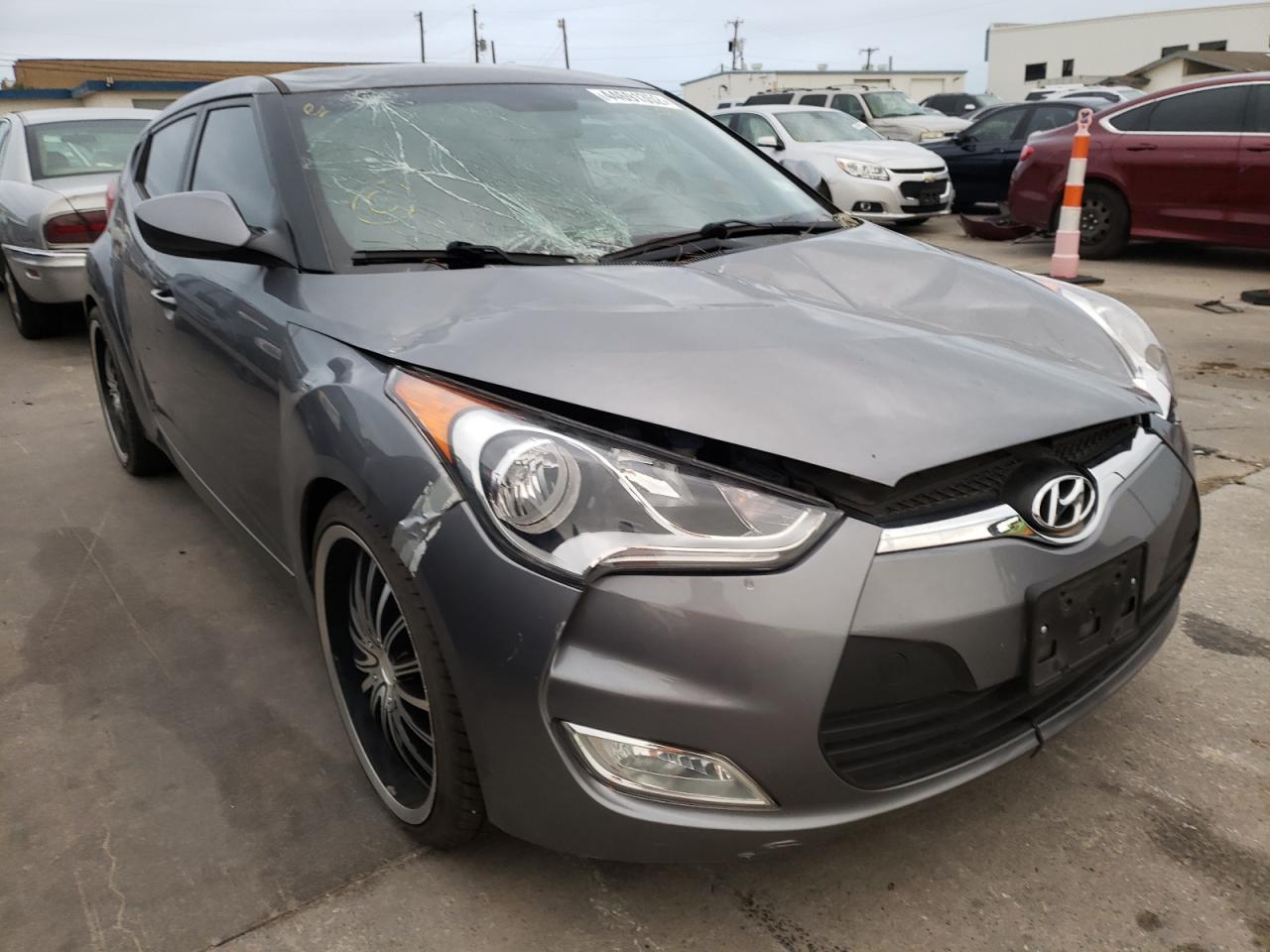 HYUNDAI VELOSTER 2017 with VIN KMHTC6AD6HU305091 - Photo from auction