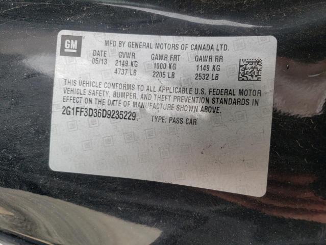 Photo 10 from auction – 2013 CHEVROLET CAMARO LT with VIN 2G1FF3D36D9235229