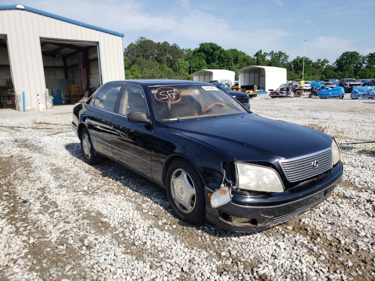 LEXUS LS 400 1998 with VIN JT8BH28F9W0136897 - Photo from auction
