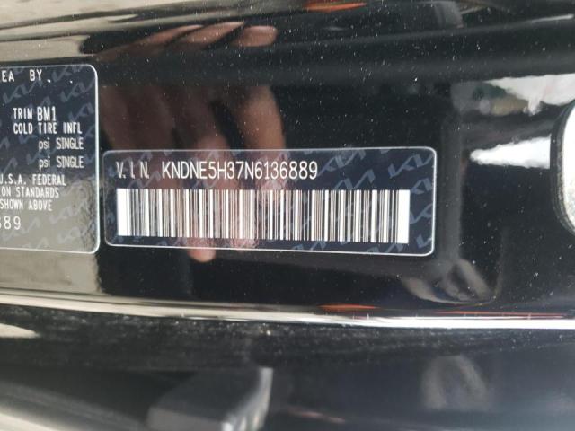Photo 10 from auction – 2022 KIA CARNIVAL S with VIN KNDNE5H37N6136889