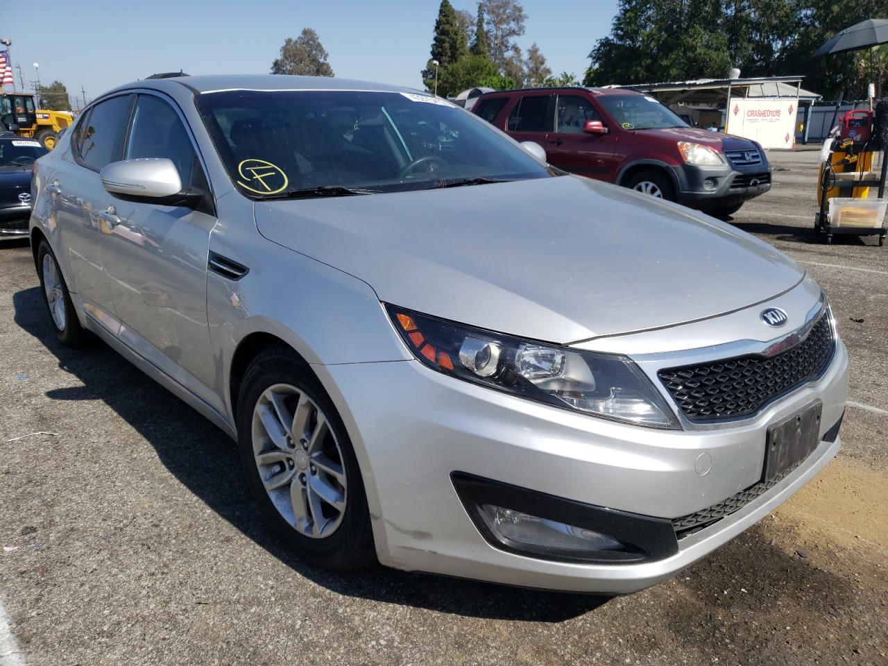 KIA OPTIMA LX 2013 with VIN KNAGM4A70D5440991 - Photo from auction