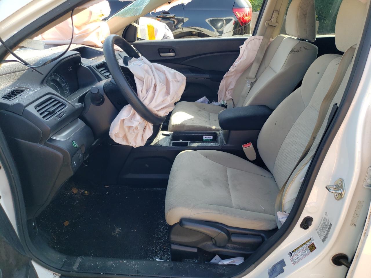 Photo 19 from auction – 2016 HONDA CR-V SE with VIN 5J6RM4H46GL116168