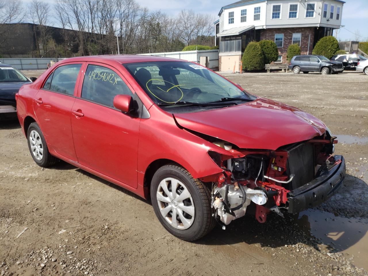 TOYOTA COROLLA BA 2010 with VIN 2T1BU4EE7AC395939 - Photo from auction