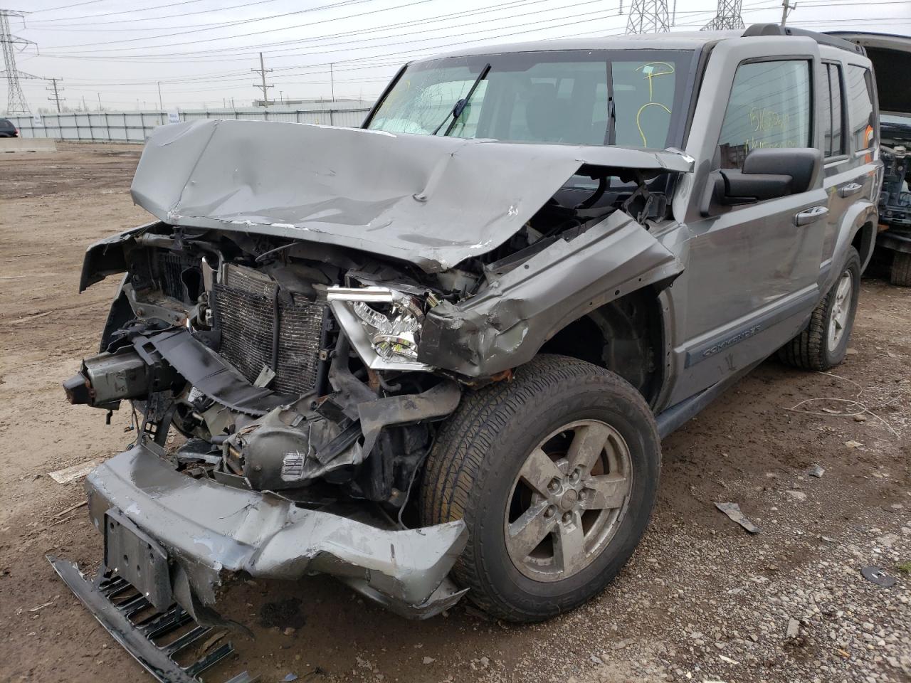 Photo 2 from auction – 2008 JEEP COMMANDER with VIN 1J8HG48N58C172114