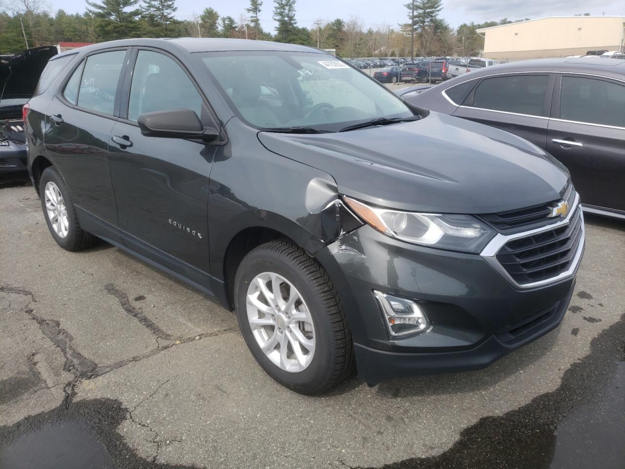 CHEVROLET EQUINOX LS 2019 with VIN 3GNAXHEV8KS640205 - Photo from auction